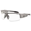 Ergodyne Safety Glasses, Clear Polycarbonate 52100